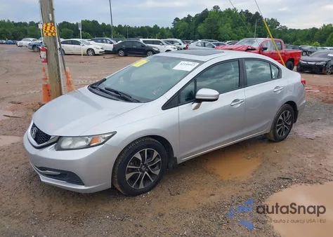 2014 Honda Civic Ex from USA, damaged, VIN 2HGFB2F88EH530797